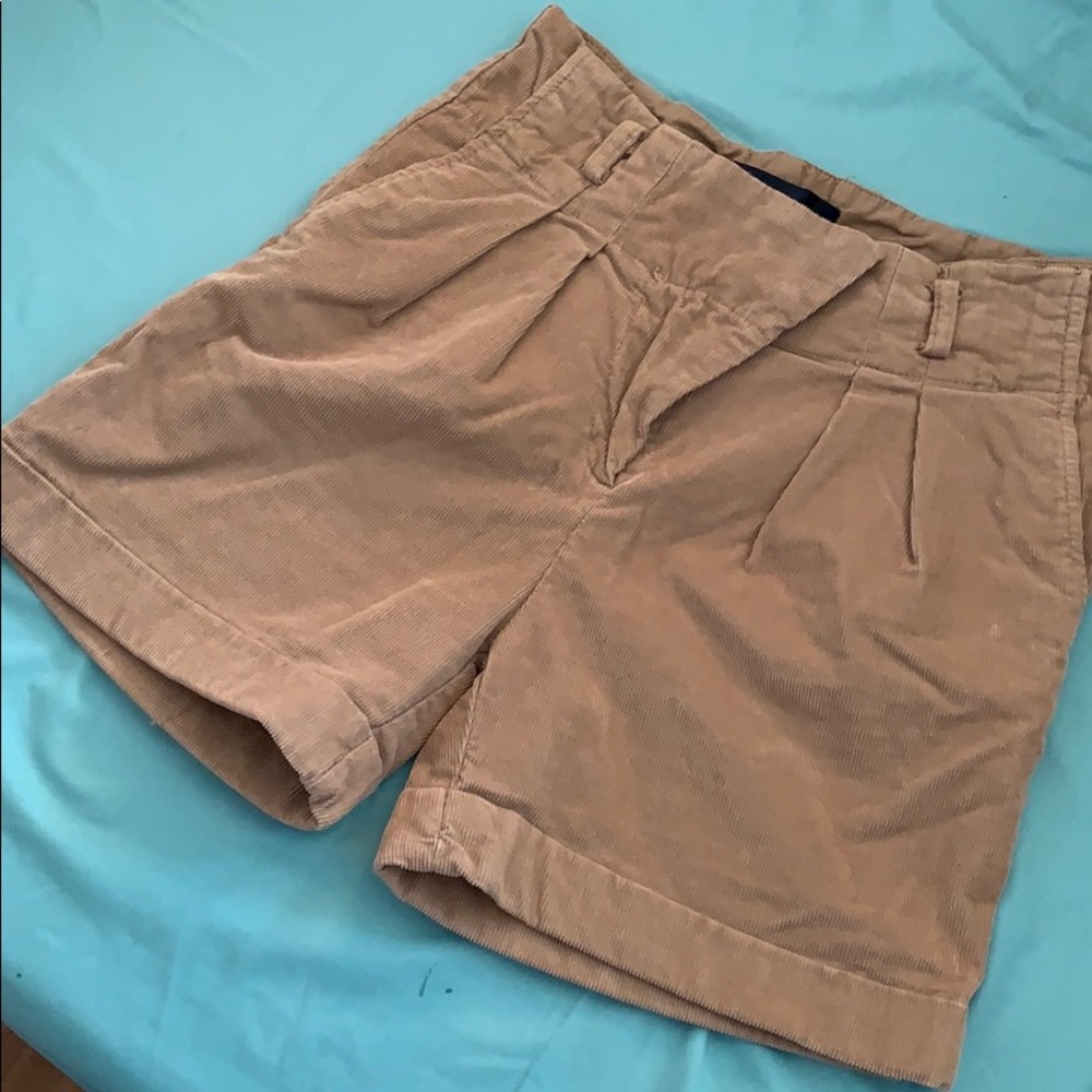 Zara Tan Corduroy Short